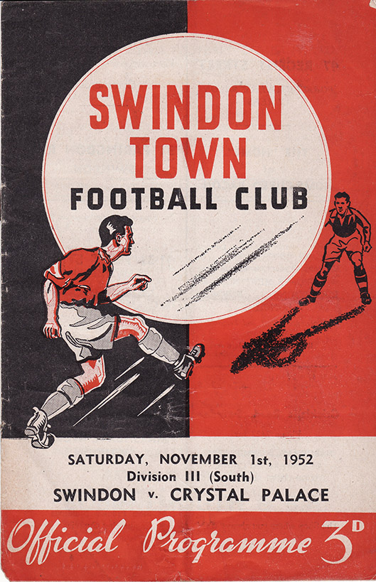 <b>Saturday, November 1, 1952</b><br />vs. Crystal Palace (Home)